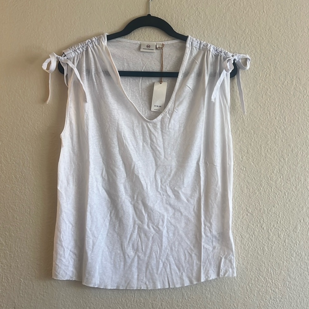 NWT AG White Tee